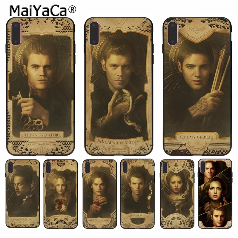 MaiYaCa Retro poster The Vampire Diaries Phone Case Cover Shell for Apple iPhone 8 7 6 6S Plus X XS MAX 5 5S SE XR Cover
MaiYaCa Retro poster The Vampire Diaries Phone Case Cover Shell for Apple iPhone 8 7 6 6S Plus X XS MAX 5 5S SE XR Cover
