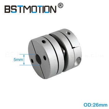 Single Disk Coupling 26mm diameter 5mm 6mm 6.35mm 8mm 9.5mm 10mm bore size Motor clamp disc coupler
Single Disk Coupling 26mm diameter 5mm 6mm 6.35mm 8mm 9.5mm 10mm bore size Motor clamp disc coupler