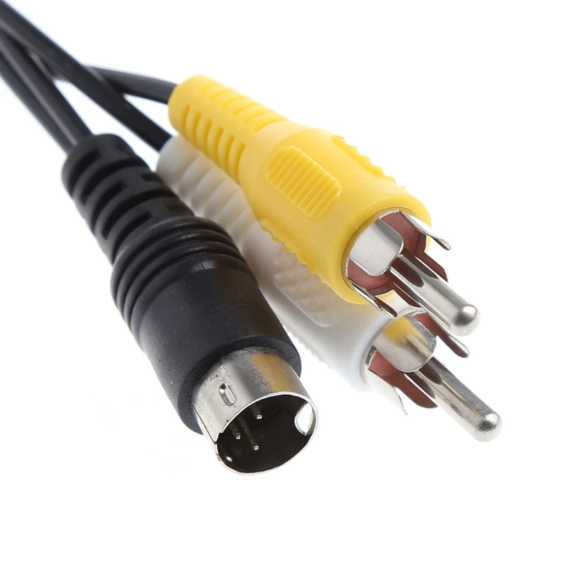 Black 1.5M/5FT Audio Video AV Stereo Composite Adapter Cable For SEGA Genesis/MD Fifth Generation Mega Drive
Black 1.5M/5FT Audio Video AV Stereo Composite Adapter Cable For SEGA Genesis/MD Fifth Generation Mega Drive