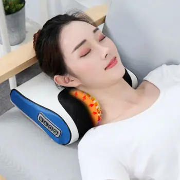 FOUAVRTEL Deep Neck Massager Infrared Heating Neck Massage Pillow Multi-function Finger Pillow Massager Relaxing Head&Neck
FOUAVRTEL Deep Neck Massager Infrared Heating Neck Massage Pillow Multi-function Finger Pillow Massager Relaxing Head&Neck