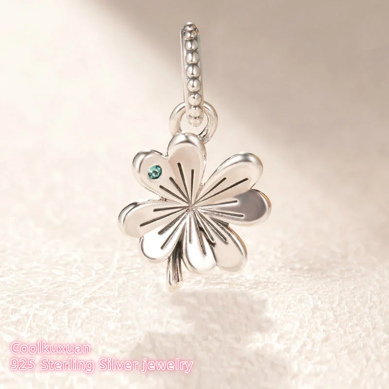 2019 Spring Original 100% 925 Sterling Silver Lucky Four-Leaf Clover Pendant Charm beads Fits Pandora bracelets Jewelry Making
2019 Spring Original 100% 925 Sterling Silver Lucky Four-Leaf Clover Pendant Charm beads Fits Pandora bracelets Jewelry Making