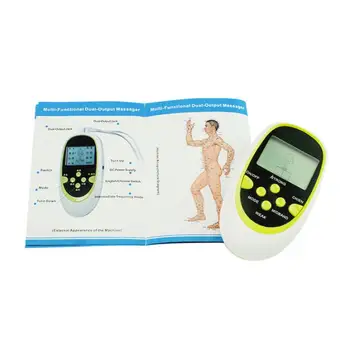 Digital Therapy Machine Pulse Full Body Acupuncture Massager 8 Pads with dual -output function
Digital Therapy Machine Pulse Full Body Acupuncture Massager 8 Pads with dual -output function