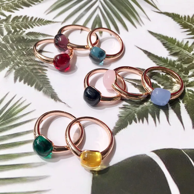 Hot Brand Candies Style Ring Rose Gold Color Blue Pink Purple Crystal Ring For Women Fashion Jewelry DJR014
Hot Brand Candies Style Ring Rose Gold Color Blue Pink Purple Crystal Ring For Women Fashion Jewelry DJR014