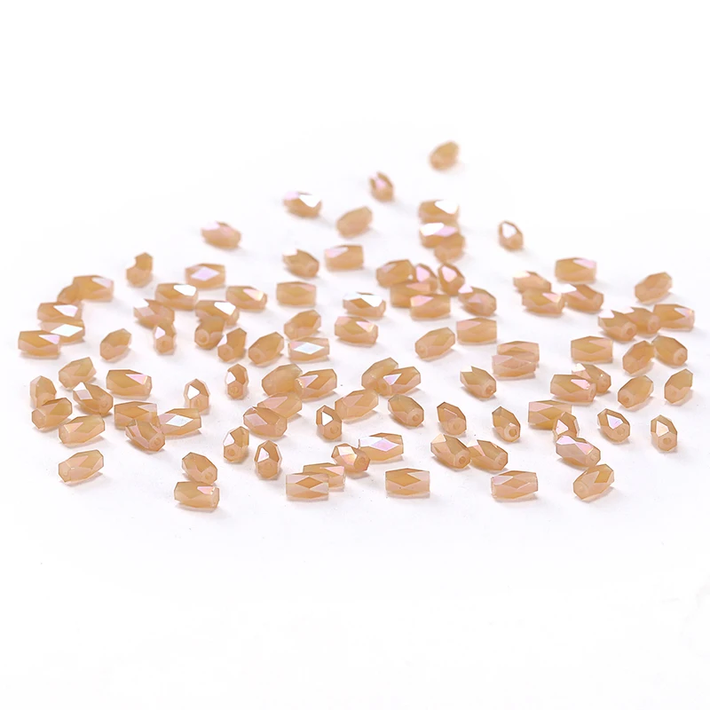 Camel Color AB 50pcs 2*4mm Cylinder Crystal Beads Austria Crystal 18 Cutting Faces Loose Beads for Beading Jewelry Making C-2
Camel Color AB 50pcs 2*4mm Cylinder Crystal Beads Austria Crystal 18 Cutting Faces Loose Beads for Beading Jewelry Making C-2
