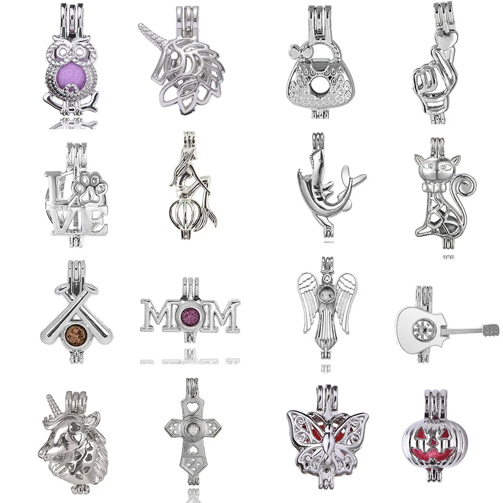 1pcs Bright Silver Pearl Cage Locket Pendant Cage for Pearl Aromatherapy Pendant Jewelry Making
1pcs Bright Silver Pearl Cage Locket Pendant Cage for Pearl Aromatherapy Pendant Jewelry Making