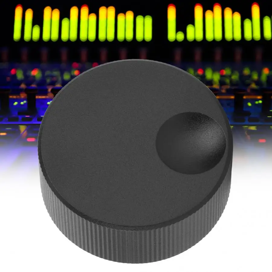 32x13mm Tone Volume Control Knob Black Frosted Solid Aluminum Knob for 6mm Potentiometer
32x13mm Tone Volume Control Knob Black Frosted Solid Aluminum Knob for 6mm Potentiometer