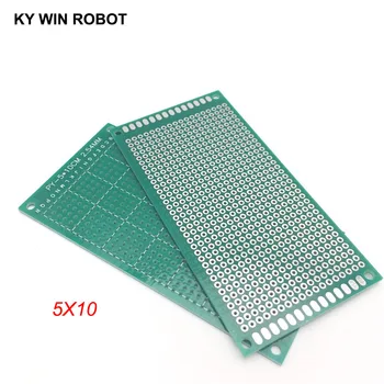 1pcs 5x10cm 50x100 mm Single Side Prototype PCB Universal Printed Circuit Board Protoboard For Arduino
1pcs 5x10cm 50x100 mm Single Side Prototype PCB Universal Printed Circuit Board Protoboard For Arduino