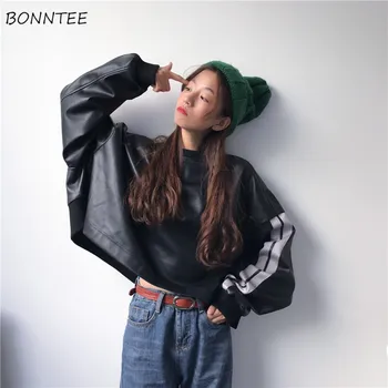 Jackets Women Trendy Streetwear Loose Harajuku All-match Leisure Womens Clothing Long Sleeve Korean Style High Quality Spring
Jackets Women Trendy Streetwear Loose Harajuku All-match Leisure Womens Clothing Long Sleeve Korean Style High Quality Spring