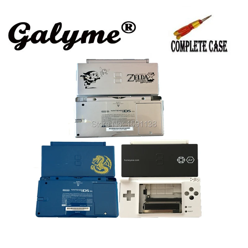 New Limited Cartoon Logo Full Repair Parts Replacement Plastic Housing Shell Case Kit Compatible for NintendoNdsl DS Lite DSL
New Limited Cartoon Logo Full Repair Parts Replacement Plastic Housing Shell Case Kit Compatible for NintendoNdsl DS Lite DSL
