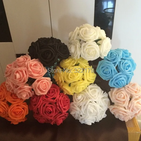 100pcs Diameter 3" 8cm Fake Roses Real Touch Artificial Flowers For Wedding Centerpieces Bridal Bouquets Various Colors
100pcs Diameter 3" 8cm Fake Roses Real Touch Artificial Flowers For Wedding Centerpieces Bridal Bouquets Various Colors
