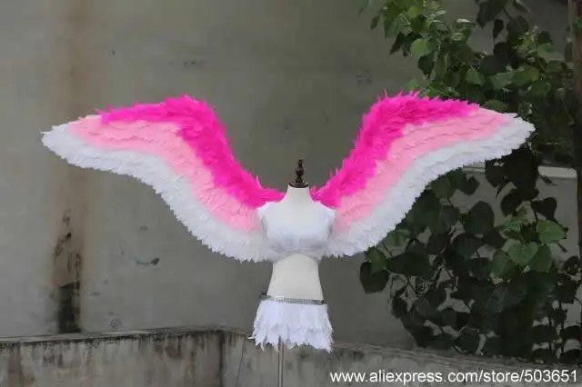 beautiful pink angel feather wings Bridal accessories pure handmade Models T stage show wedding shooting props EMS Free shipping
beautiful pink angel feather wings Bridal accessories pure handmade Models T stage show wedding shooting props EMS Free shipping