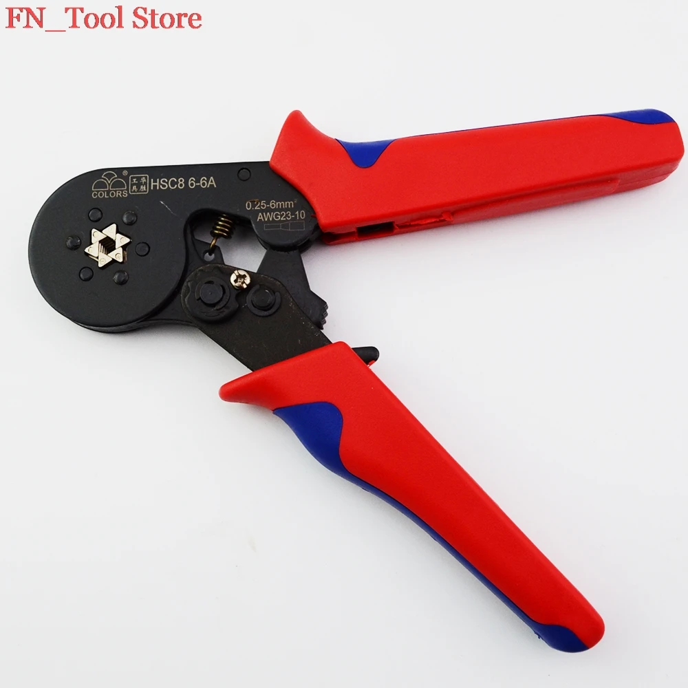 FASEN HSC8 6-6A SELF-ADJUSTABLE MINI-TYPE CRIMPING PLIER 0.25-6mm straight Pliers hand tools hsc8 6-6a
FASEN HSC8 6-6A SELF-ADJUSTABLE MINI-TYPE CRIMPING PLIER 0.25-6mm straight Pliers hand tools hsc8 6-6a