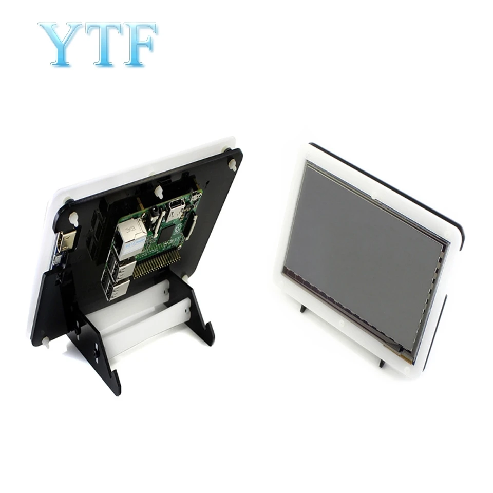 Raspberry Pi 7 inch capacitive screen acrylic shell black and white shell black and white bracket Raspberry Pi display enclosure
Raspberry Pi 7 inch capacitive screen acrylic shell black and white shell black and white bracket Raspberry Pi display enclosure