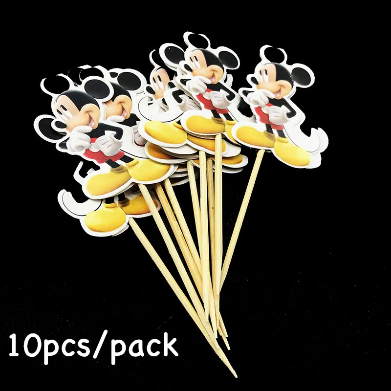 10pcs/lot Mickey Mouse theme fruit topper Dottie Mickey Mouse theme birthday party decorations Mickey theme cupcake toppers
10pcs/lot Mickey Mouse theme fruit topper Dottie Mickey Mouse theme birthday party decorations Mickey theme cupcake toppers