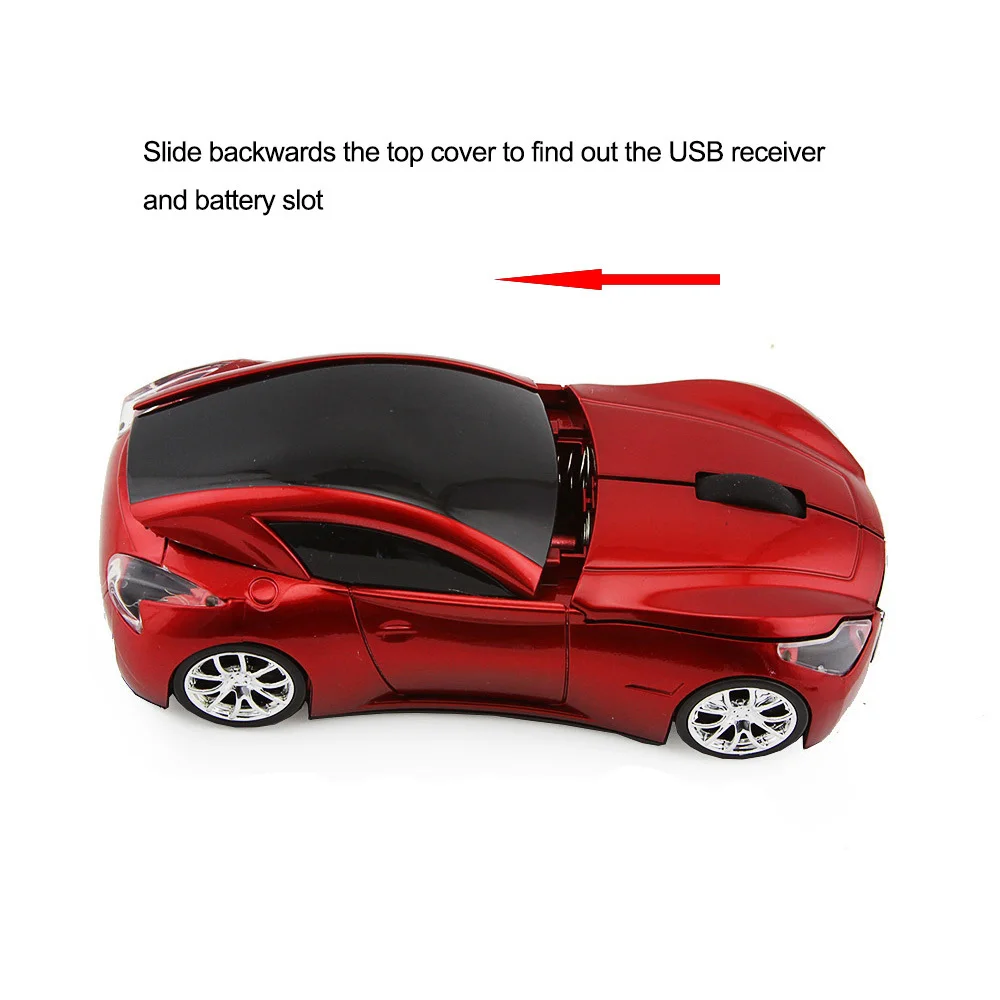 8optical wireless mouse car
