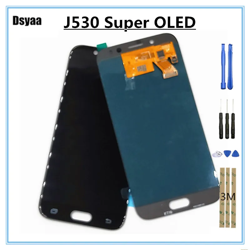 LCD for SAMSUNG for Galaxy J5 2017 J530 J530F Display Touch Screen Digitizer Assembly Replacement 100% Tested
LCD for SAMSUNG for Galaxy J5 2017 J530 J530F Display Touch Screen Digitizer Assembly Replacement 100% Tested