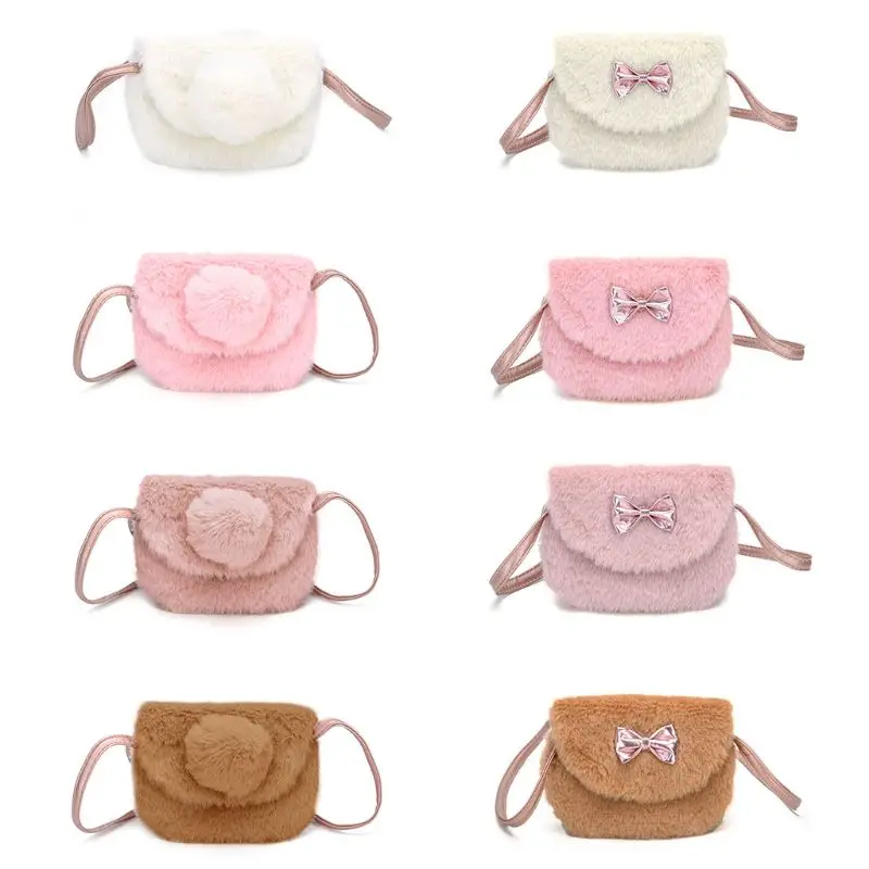 Cute Cartoon Faux Fur Small Coin Purses Shoulder Crossbody Bag For Children Kids Girls
Cute Cartoon Faux Fur Small Coin Purses Shoulder Crossbody Bag For Children Kids Girls