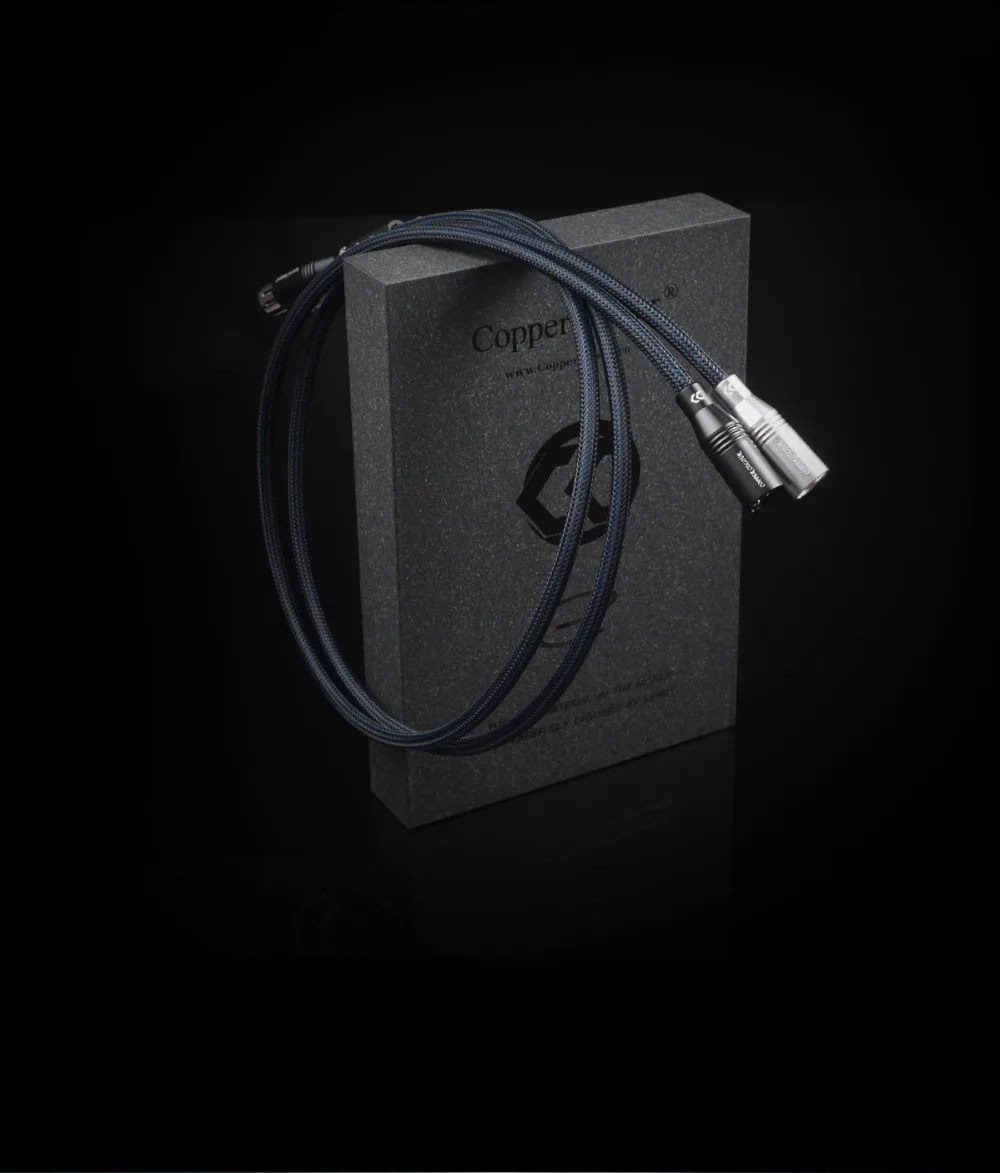 CopperColour Memento-BE XLR audiophile Audio cable CC Beryllium Copper interconnect cord pair with Silver- plated XLR connector
CopperColour Memento-BE XLR audiophile Audio cable CC Beryllium Copper interconnect cord pair with Silver- plated XLR connector