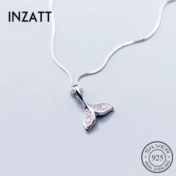 INZATT Cute Choker Pendant Necklace For Trendy Women Wedding Charm Silver 925 Fish Zircon FINE Jewelry 2020 Accessories Gift
INZATT Cute Choker Pendant Necklace For Trendy Women Wedding Charm Silver 925 Fish Zircon FINE Jewelry 2020 Accessories Gift