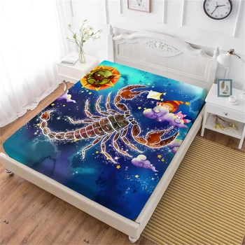 Dreamlike Cartoon Bed Sheet Twelve Constellations Fitted Sheet Colorful Galaxy Print Bedding Deep Pocket Sheet Home Decor D35
Dreamlike Cartoon Bed Sheet Twelve Constellations Fitted Sheet Colorful Galaxy Print Bedding Deep Pocket Sheet Home Decor D35