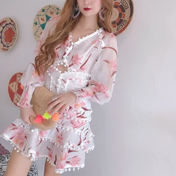 High Quality GoodliShowsi Sexy Hollow Out Women's Dress V Neck Lantern Sleeve High Waist Mini Dresses
High Quality GoodliShowsi Sexy Hollow Out Women's Dress V Neck Lantern Sleeve High Waist Mini Dresses