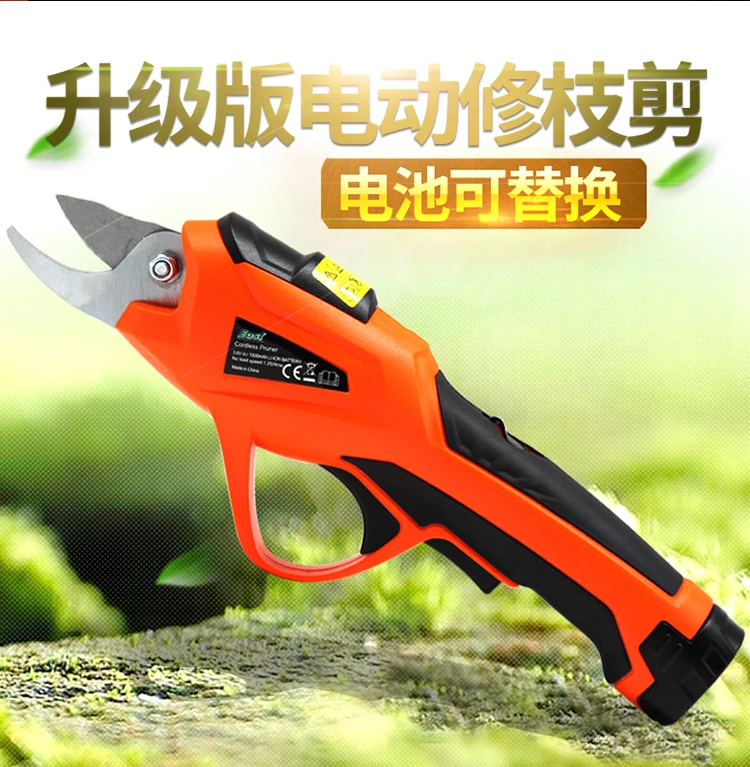 Power Tools 3.6V Li-ion Battery Cordless Secateur Branch Cutter Electric Fruit Pruning Tool Shear to Ol Fruit ET1505
Power Tools 3.6V Li-ion Battery Cordless Secateur Branch Cutter Electric Fruit Pruning Tool Shear to Ol Fruit ET1505