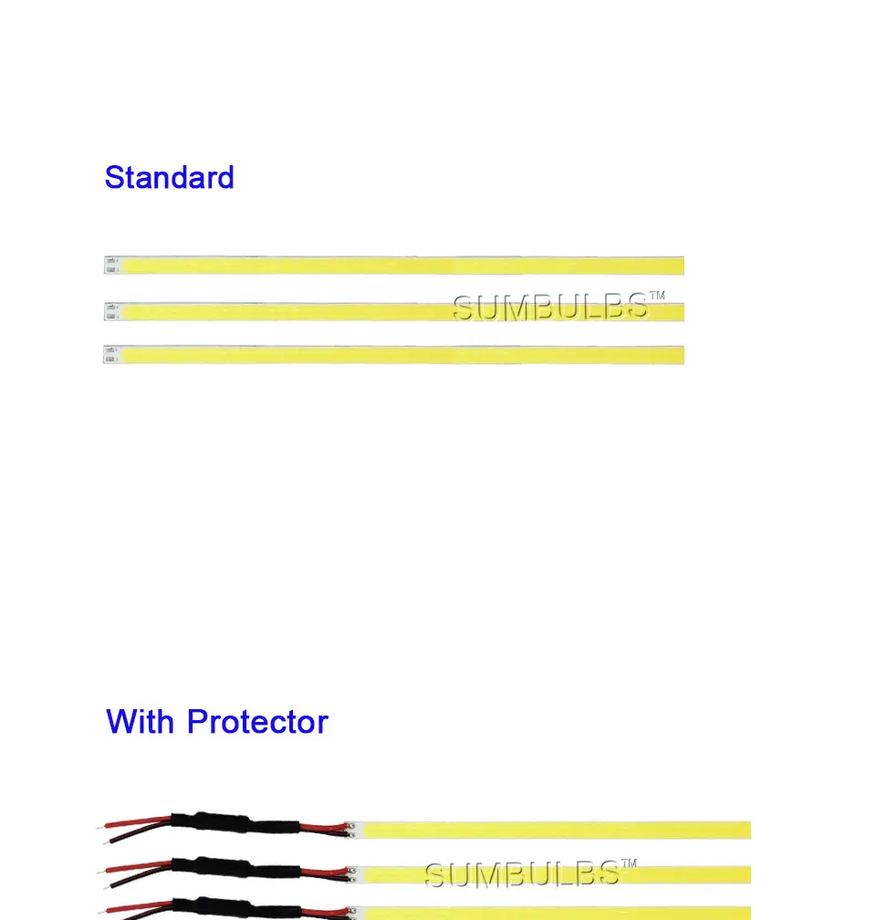 200mm 12V cob led strip light bulb lamp car lighting bar light chip (4)