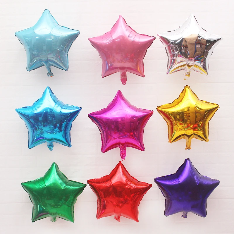 18 inch Sky Blue Pink Gold Silver Star Foil Balloons BabyShower Heart Helium Balloon Birthday 1st Party Wedding Decoration Favor
18 inch Sky Blue Pink Gold Silver Star Foil Balloons BabyShower Heart Helium Balloon Birthday 1st Party Wedding Decoration Favor