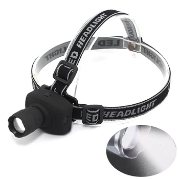 

Anjoet Fast 3-Mode CREE Q5 Zoomable Headlamp Head torch Light Lamp AAA Battery Power