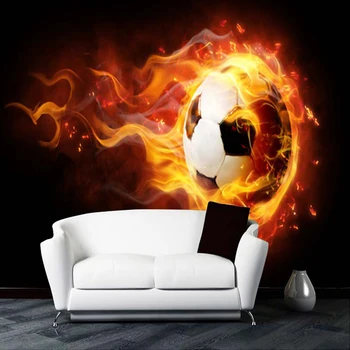 Custom Photo Wallpaper Large Mural 3D Stereo Football Fire Mural KTV Bar Cafe Living Room Wall Paper Roll Papel De Parede 3D
Custom Photo Wallpaper Large Mural 3D Stereo Football Fire Mural KTV Bar Cafe Living Room Wall Paper Roll Papel De Parede 3D