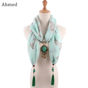 Ahmed Vintage Printed Cotton Tassel Scarf Necklaces for Women Fashion Bohemian Statement Necklace Wholesale
Ahmed Vintage Printed Cotton Tassel Scarf Necklaces for Women Fashion Bohemian Statement Necklace Wholesale