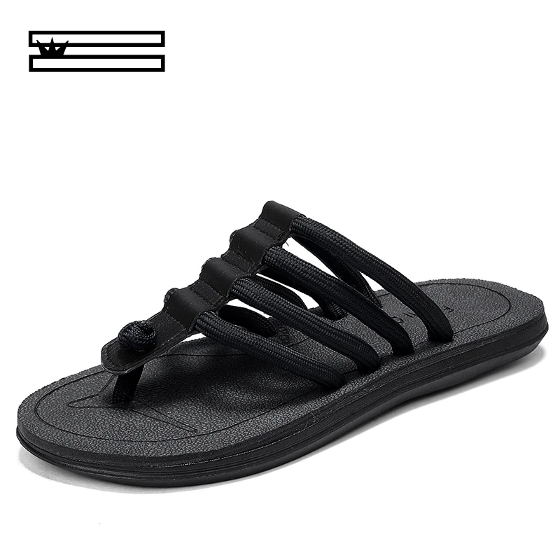SHUANGGUN New Men Slippers Summer Thick Crust Men Sandals Non Slip Beach Shoes Male Tide Dragged Word Slippers Size 39~45
SHUANGGUN New Men Slippers Summer Thick Crust Men Sandals Non Slip Beach Shoes Male Tide Dragged Word Slippers Size 39~45
