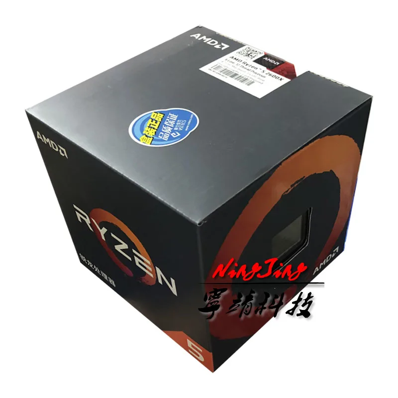 AMD Ryzen 5 2600X R5 2600X 3.6 GHz Six-Core Twelve-Thread CPU Processor L3=16M 95W YD260XBCM6IAF Socket AM4 New and with fan 
AMD Ryzen 5 2600X R5 2600X 3.6 GHz Six-Core Twelve-Thread CPU Processor L3=16M 95W YD260XBCM6IAF Socket AM4 New and with fan