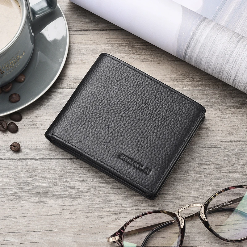 Genuine Leather Drivers License Card Holder Wallet (8)
