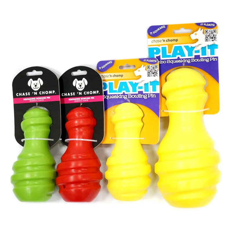 CAITEC Dog Toys Squeaking Bowling Springy and Floatable Suitable for Tossing and Chasing 2 Sizes
CAITEC Dog Toys Squeaking Bowling Springy and Floatable Suitable for Tossing and Chasing 2 Sizes