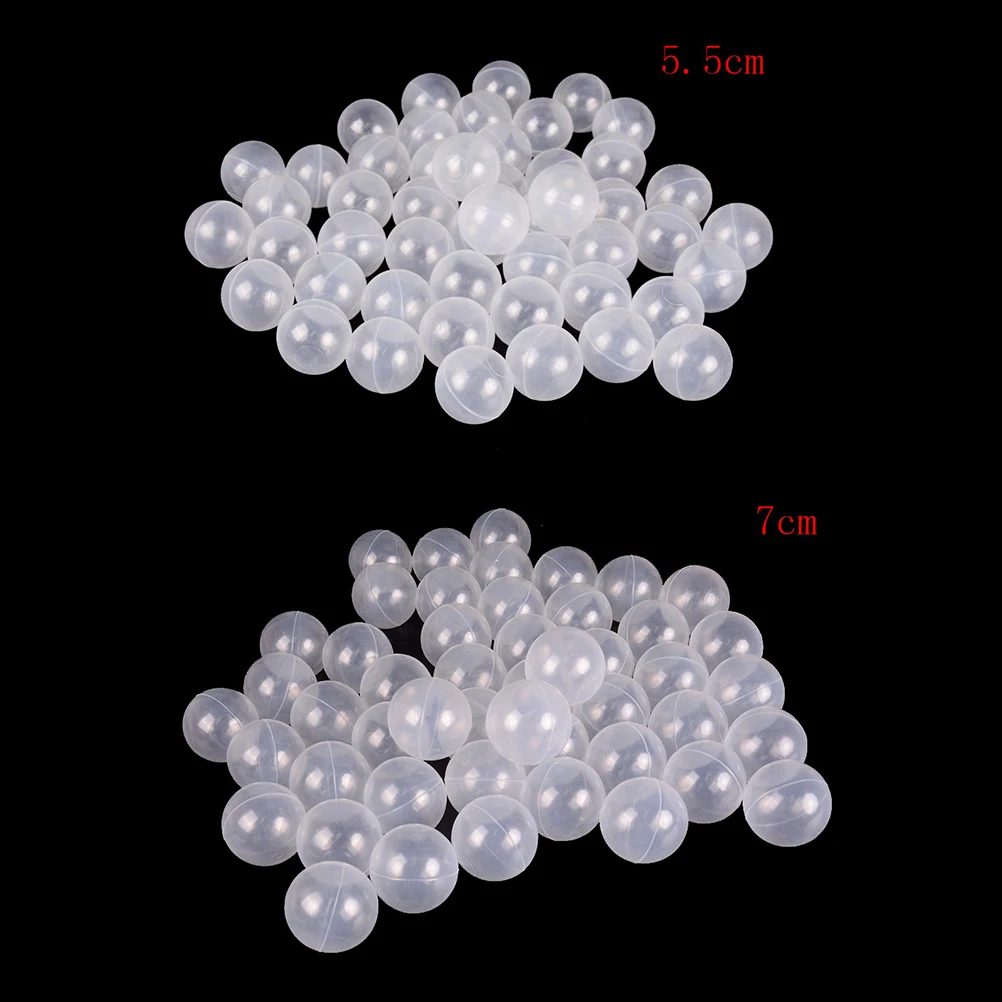 50pcs/lot Baby Safety Transparent White Plastic Pool Ocean Balls Funny Toys Anti-Stress Air Balls Sports Play Pit Balls 7/5.5cm
50pcs/lot Baby Safety Transparent White Plastic Pool Ocean Balls Funny Toys Anti-Stress Air Balls Sports Play Pit Balls 7/5.5cm