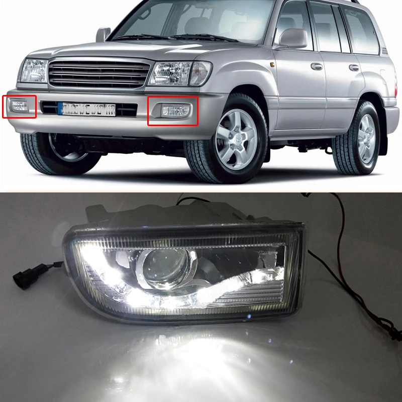 CAPQX Refit converted LED Fog Lamp Light For LAND CRUISER 100 UZJ100 FZJ100 HZJ105 LC100 1999 - 2005 2006 81221-60031
CAPQX Refit converted LED Fog Lamp Light For LAND CRUISER 100 UZJ100 FZJ100 HZJ105 LC100 1999 - 2005 2006 81221-60031