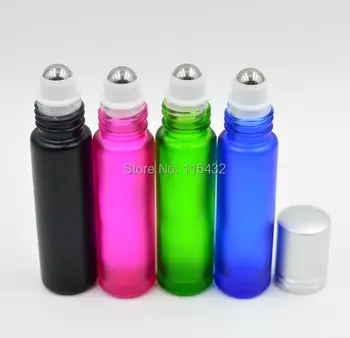 10ml 1/3oz THICK ROLL ON GLASS BOTTLE Fragrances ESSENTIAL OIL stainless steel Roller Ball 100PCS Blue/Green/Pink/Black Mixed
10ml 1/3oz THICK ROLL ON GLASS BOTTLE Fragrances ESSENTIAL OIL stainless steel Roller Ball 100PCS Blue/Green/Pink/Black Mixed