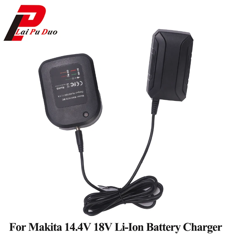 BL1430 BL1830 Li-ion Battery Charger 1A Charging Current For Makita 14.4V 18V BL1840 LXT200 LXT400 DC18RA DC18RC Power tool
BL1430 BL1830 Li-ion Battery Charger 1A Charging Current For Makita 14.4V 18V BL1840 LXT200 LXT400 DC18RA DC18RC Power tool