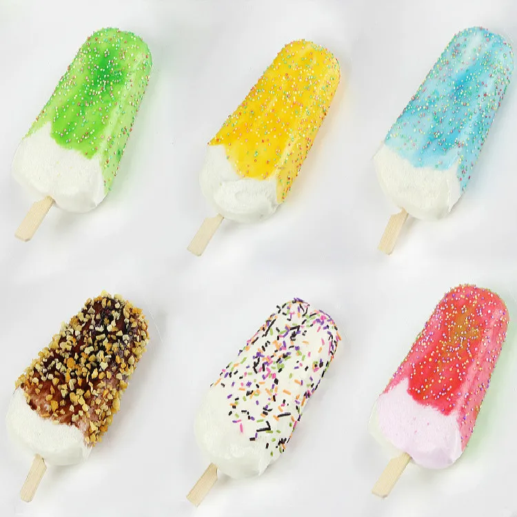 11*5CM 6 Color Kids Artificial Ice Cream Squishy Toys Cute Charm simulation Foods Decor Children's creativity Photographic props
11*5CM 6 Color Kids Artificial Ice Cream Squishy Toys Cute Charm simulation Foods Decor Children's creativity Photographic props