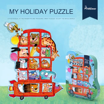 Mideer Children Floor Puzzle My Holiday Big Puzzle Baby Creative animal bus puzzle shaped Paper Jigsaw Puzzle Kids Gifts
Mideer Children Floor Puzzle My Holiday Big Puzzle Baby Creative animal bus puzzle shaped Paper Jigsaw Puzzle Kids Gifts