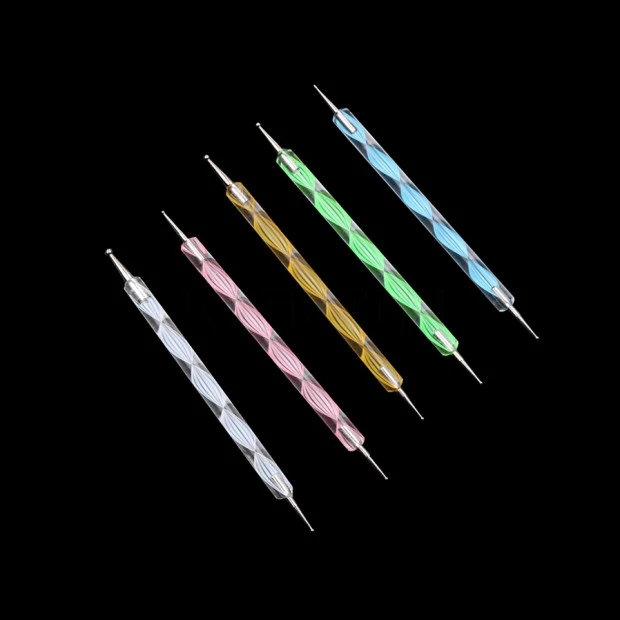 Kemei 5Pcs 2 Way Dotting Pen Marbleizing Tool Nail Art Dot Dotting Manicure Tools Kits
Kemei 5Pcs 2 Way Dotting Pen Marbleizing Tool Nail Art Dot Dotting Manicure Tools Kits