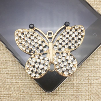 50pcs Strass Jewelry Charms Rhinestone Buckle Butterfly Crafts Pendant Brooch Accessories Crystal Wedding Brides Hairpin Decor
50pcs Strass Jewelry Charms Rhinestone Buckle Butterfly Crafts Pendant Brooch Accessories Crystal Wedding Brides Hairpin Decor