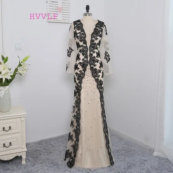 HVVLF Champagne Muslim Evening Dresses 2019 Mermaid V-neck Long Sleeves AppliquesLong Evening Gown Prom Dress Prom Gown 
HVVLF Champagne Muslim Evening Dresses 2019 Mermaid V-neck Long Sleeves AppliquesLong Evening Gown Prom Dress Prom Gown