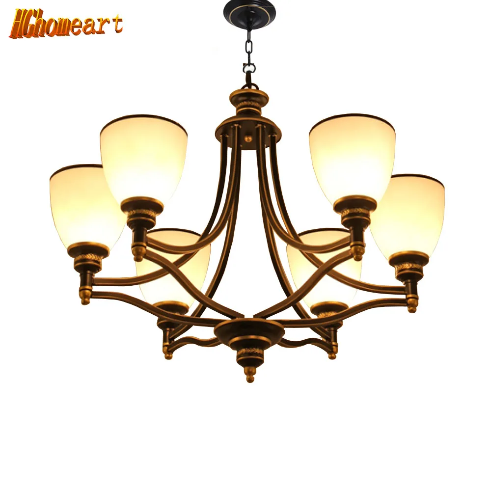 HGHomeart American Chandelier LED Retro Iron Chandeliers Living Room Bedroom Restaurant Lights Nordic E27 Lighting Lamps
HGHomeart American Chandelier LED Retro Iron Chandeliers Living Room Bedroom Restaurant Lights Nordic E27 Lighting Lamps