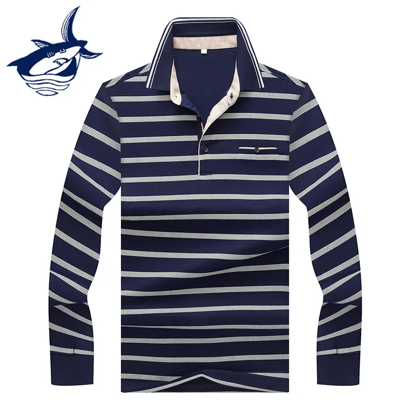 2018 New Autumn Spring Long Sleeve Striped Polo Men Jerseys Cotton Smart Casual Camisa Polo Brand Tace & Shark Polo Shirt Men
2018 New Autumn Spring Long Sleeve Striped Polo Men Jerseys Cotton Smart Casual Camisa Polo Brand Tace & Shark Polo Shirt Men