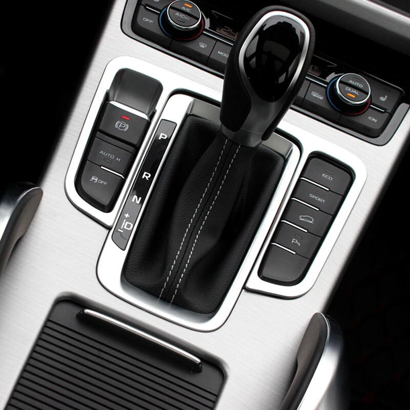 Для Geely Atlas 2016 2017 2018 ABS Пластик хромированные аксессуары ручка переключения