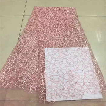 New Designs African French Lace Fabric High Quality Nigeria French Net Lace 2018 With sequins For Women for wedding dress -L5
New Designs African French Lace Fabric High Quality Nigeria French Net Lace 2018 With sequins For Women for wedding dress -L5