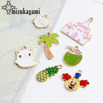 Pineapple Castle Cat Coconut Tree 10pcs/lot For DIY Fashion Drop Earrings Jewelry Making Accessories
Pineapple Castle Cat Coconut Tree 10pcs/lot For DIY Fashion Drop Earrings Jewelry Making Accessories