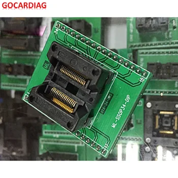ML-SSOP34-DIP IC Socket adapter for chip programmer
ML-SSOP34-DIP IC Socket adapter for chip programmer